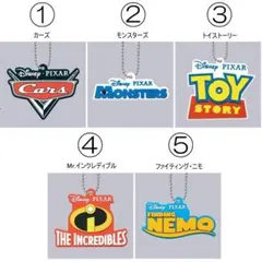 ★選択OK【バラ売り1点680円】ディズニー ピクサー ロゴラバーマスコット