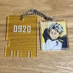 ハイキュー　極楽湯コラボ　ランダム　キーホルダー　　 木兎光太郎