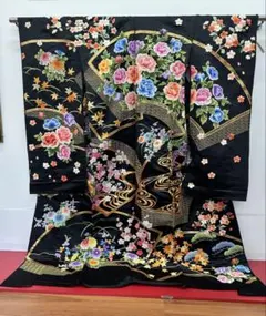 ⚫︎新品⚫︎色打掛⚫︎相良刺繍⚫︎未仕立仮絵羽⚫︎仕立希望の方は 