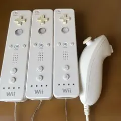 任天堂 Wiiリモコン 3個セットとヌンチャク