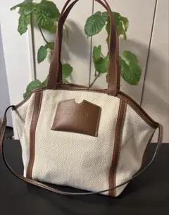 (タイムセール)GANNI campus mini tote bag