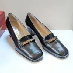 Salvatore Ferragamo ローファーパンプス 23.5cmブラック