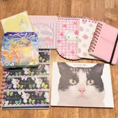 【まとめ売り】キャラクター メモ用紙セット 8種類 平成レトロ 廃盤