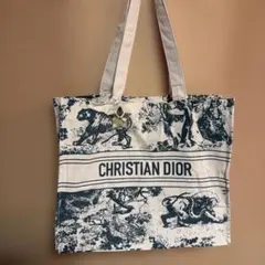 【Dior】トワルドゥジュイ　トートバッグ　限定 ノベルティ　非売品　チャーム付