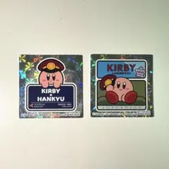 星のカービィ 阪急電車 シール 2枚セット