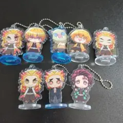 鬼滅の刃 ここみえアクリルフィギュア 8体セット♥︎