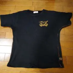 FLAGSTAFF スカルデザイン Tシャツ L 黒