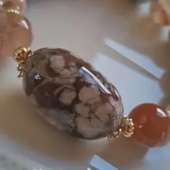 専用です♡新作♡グレー桜瑪瑙どんころ、桜瑪瑙、貝パール