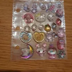 キャラクター型透明シールセット