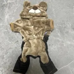 クマさんフード ペットウェア 裏起毛 ほぼ未着用 Mサイズ