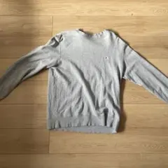 Champion グレー クルーネック トレーナー