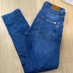 ZARA ザラ プレニアムデニムパンツ スキニーデニム インディゴ 30