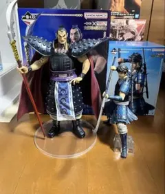 たつみ様】キングダム 王騎 フィギュア 馬乗り 箱付き - メルカリ
