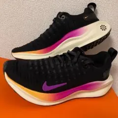 NIKE リアクトX インフィニティ ラン4 ランニング 黒 23.5cm