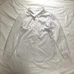 シアースリーブ ブラウス ホワイト レディース 長袖 きれいめ 上品 オフィス