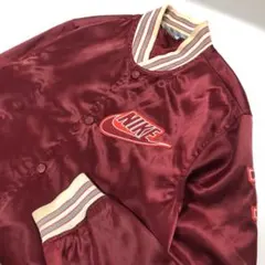 90s古着NIKEナイロンジャケット刺繍ラクロスボルドードローコードDB217 2025年最新】NIKE ナイロンジャケット ボルドーの人気アイテム