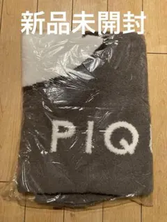 新品未使用未開封 ジェラートピケ ベビモコテレサジャガードブランケット グレー