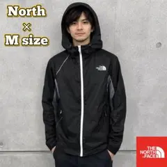 ノースフェイス　ナイロンパーカー　ブラック、グレー　メンズM