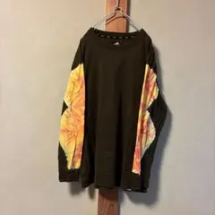 レフラー　袖タイダイ　長袖Tシャツのサムネイル