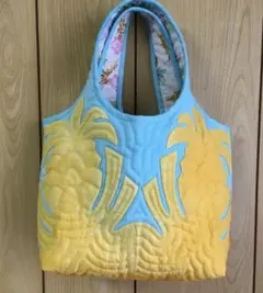 ハワイアンキルト♡パイナップルのバッグ