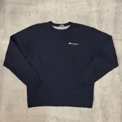00s champion チャンピオン スウェット ネイビー ワンポイントロゴ