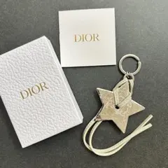新品　Dior ディオール　星型　キーリング　キーホルダー