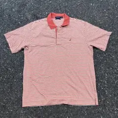 NAUTICA ポロシャツ ボーダー