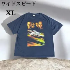 H144☆ワイルドスピード☆ムービーTシャツ☆東京ドリフト☆当時物☆L 