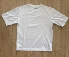 UNIQLO U AIRism コットンオーバーサイズTシャツ 白 S