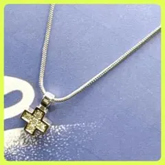 ✨極美品✨スワロフスキー SWAROVSKI 十字ネックレス クロス ✧