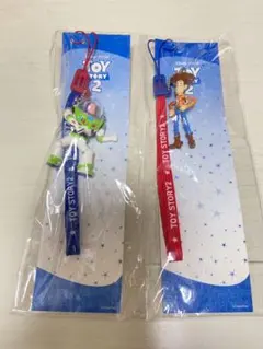 非売品 トイストーリー ストラップセット