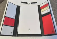 CHANEL ラコレクションノベルティギフト　付箋ノートペンシルセット　シャネル