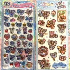 正規品　うるちゅるポップ　ふんわりフェルトシール　エンジェルブルー　セット②