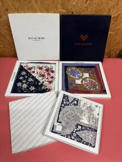 HANAe MORI & MARIO VALENTINO ハンカチセット