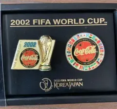 2002 FIFA World Cup コカ・コーラ ピンバッジセット - メルカリ