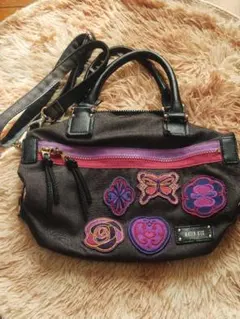 ANNA SUI MAQUIA ボックス型 ハンドバッグ