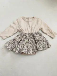 韓国　ベビー　ロンパース　ワンピース風