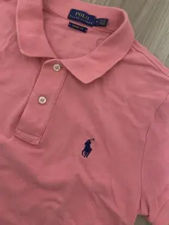 最終値下☆ポロラルフローレン　ポロシャツ　半袖　スキニーフィット　ピンク　M