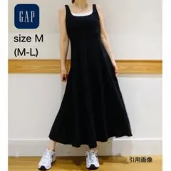 GAP リネン混ミディワンピース　サイズM