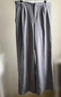 H&M DIVIDED ワイドパンツ グレー EUR38