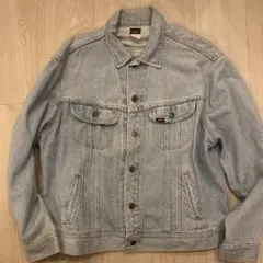 90's USA製 Lee リー デニムジャケット アメカジ ライトブルー