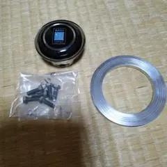 ナルディ ゴールド ホーンボタン＆リングセット 希少 当時物 ラッパ
