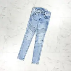 G-STAR RAW バイカースキニーデニムパンツ サイズ25*HD153