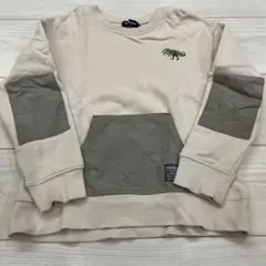 kladskap キッズ トレーナー 恐竜 120 薄手