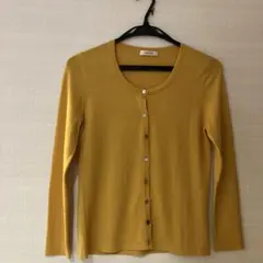 カーディガン トゥモローランドBALLSEY からし色 M