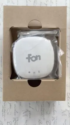 未使用 fon 無線LANルーター WiFiルーター WPS対応 付属品完備