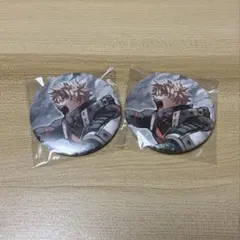 ヒロアカ　原画展　缶バッジ　爆豪