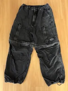 GU × UNDERCOVER デニムコンバーチブルワイドカーゴパンツ Mサイズ