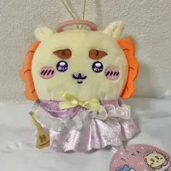 【新品未使用】 ちいかわ てんし♡あくま　てんしな大きめマスコット シーサー ②