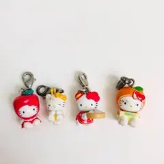 ご当地キティ 4点まとめ売りキーホルダー ストラップ